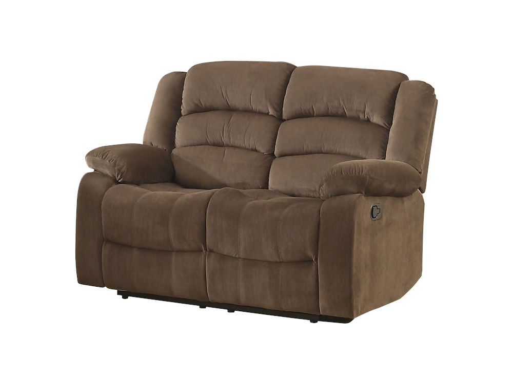 Reclining Loveseat, Brown - Image
