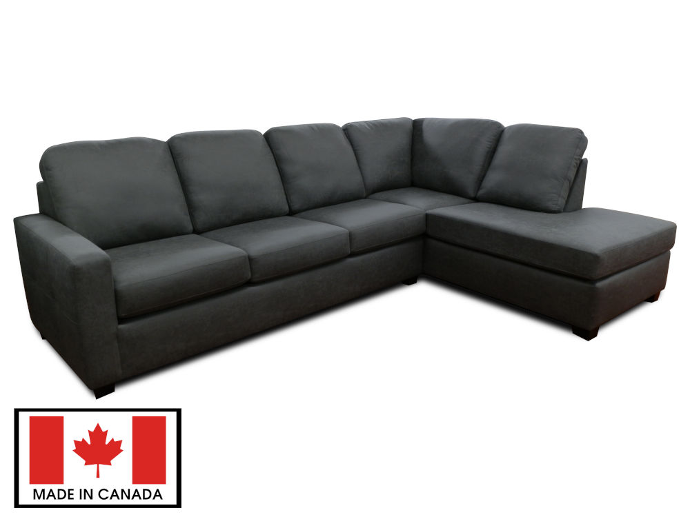 Sectional, Made in Canada, Grey - Image