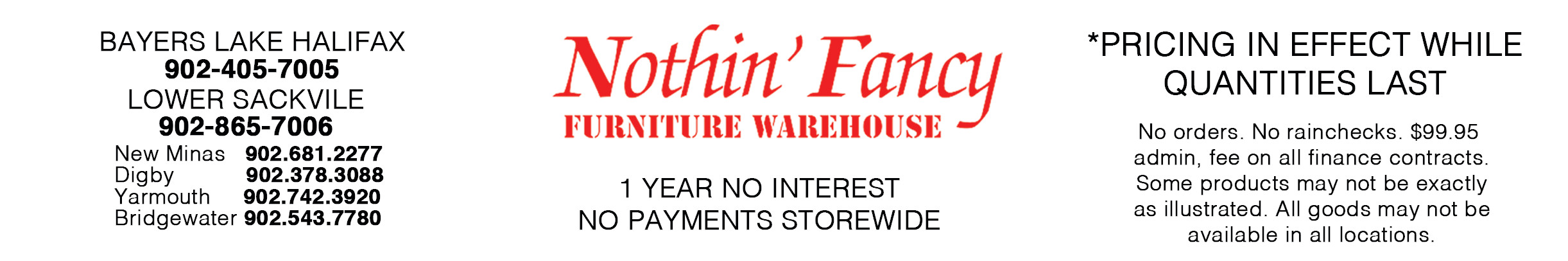 Nothin' Fancy Furniture Warehouse | HUGE IN-STOCK SELECTION