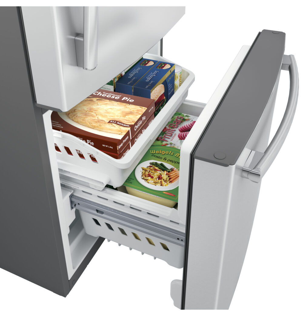 20599 - fridge - GDE21DSKSS - freezer - open