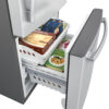 20599 - fridge - GDE21DSKSS - freezer - open