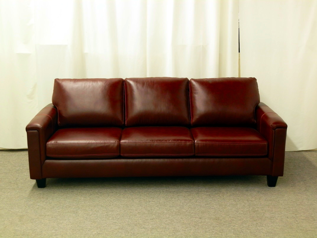 Leather Sofa Nothin Fancy Furniture Warehouse Leather Sofa
