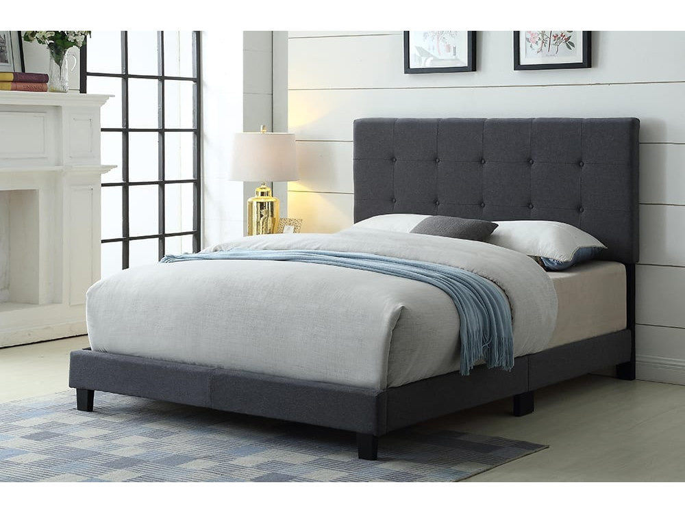 22964 - Grey Linen Bed - TF-2113