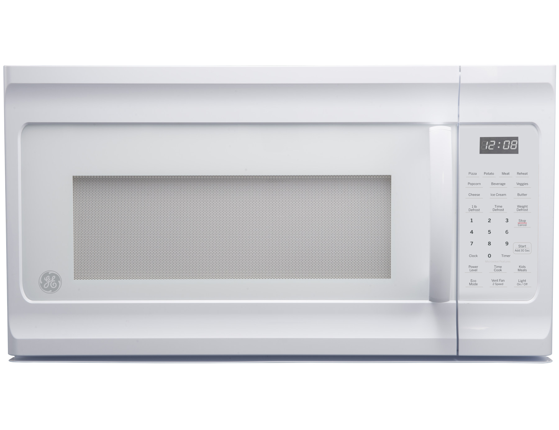 GE Over-The-Range Microwave, White | Nothin' Fancy Furniture Warehouse