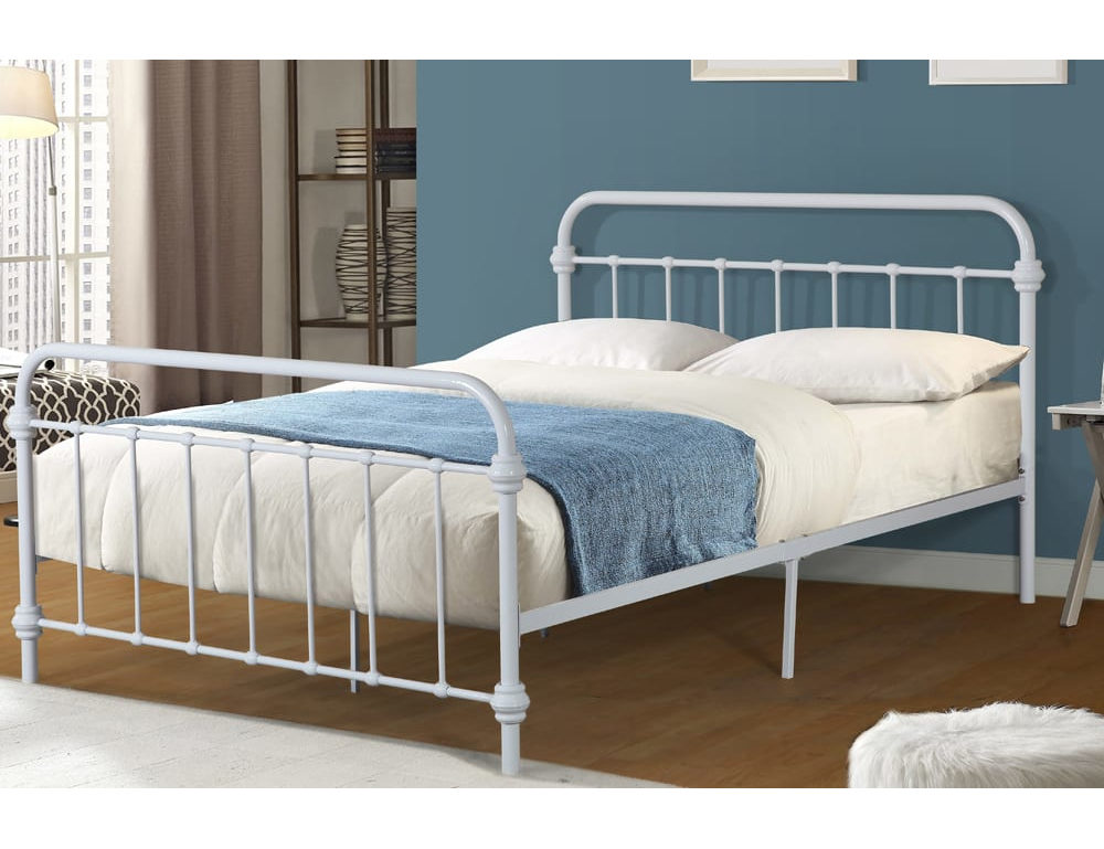 23419 - Metal Bed - TF-2335 - White