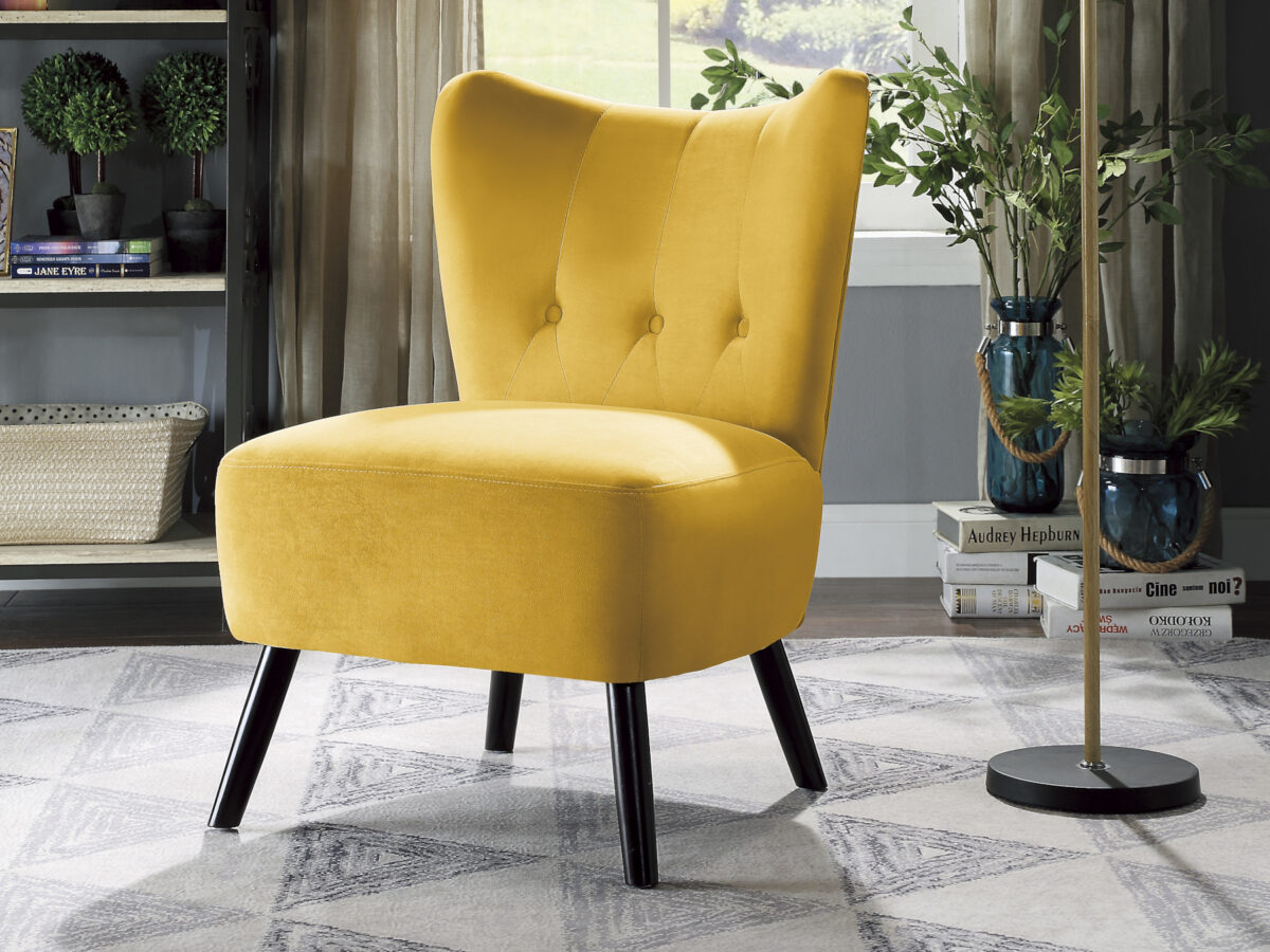 Accent Chair - Yellow - Image
