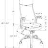 23816 - Office Chair - MN-7248 - Dimensions
