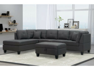 23830 - Chaisse Sofa with Pocket Coil Seating - TF-1232