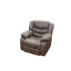 24007 - Power Recliner - UF-59929 - Brown - Closed
