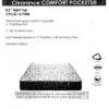 24255 - 704 Pocket Coil Mattress - SW-CPC - Specs