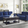 24328 - Sofa Set - MF-9348 - Blue Scene