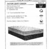 24343 - Coil Spring Mattress - SW-LOND - Specs