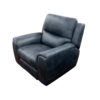 24430 - recliner - primo - duval - grey - angled