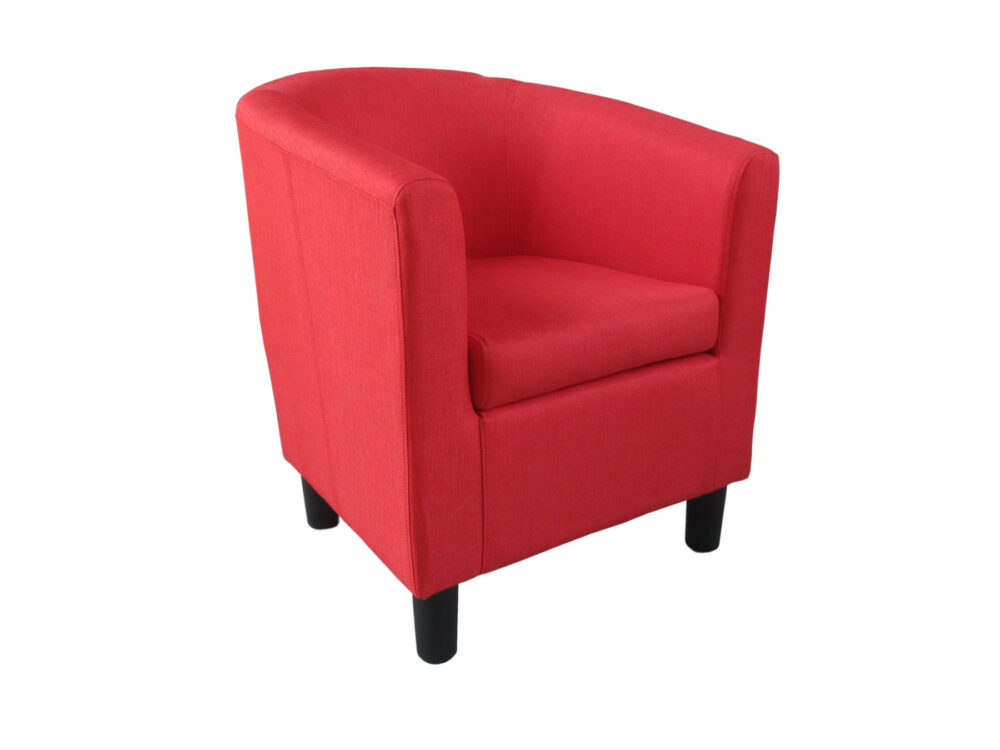 24439 - Accent Chair - DU-F4512 - Red