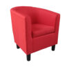 24439 - Accent Chair - DU-F4512 - Red