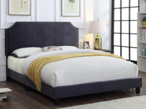 24546 - queen - bed - T2116 - charcoal