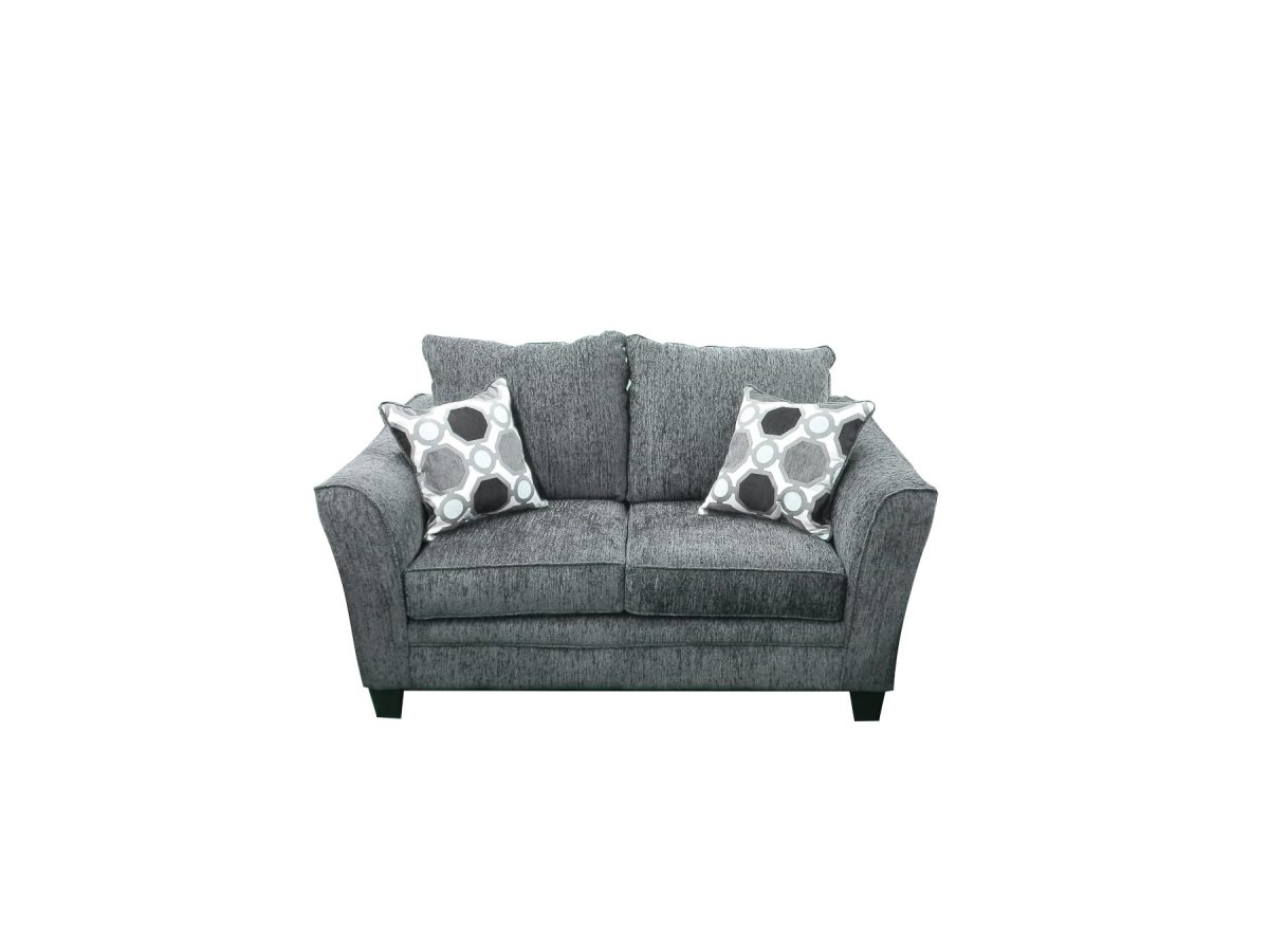 Olympus Charcoal Sofa Set Nothin Fancy Furniture Warehouse