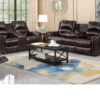 24662 - Reclining Sofa and Loveseat - BX-2525 - Brown