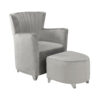 24671 - Chair And Ottoman - BX-0711 - Grey