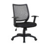 24672 - Office Chair - BX-1490 - Black - Angled