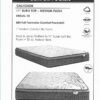 24920 - mattress - SW - DAL-10 - specs