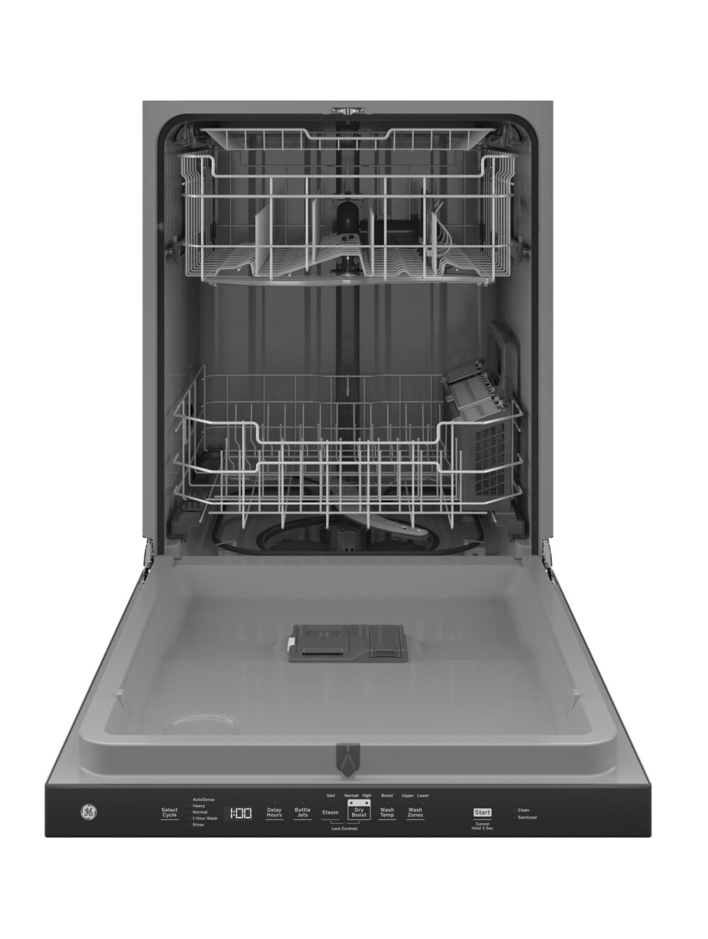 24996 - dishwasher - GDP630PYRFS - open - empty