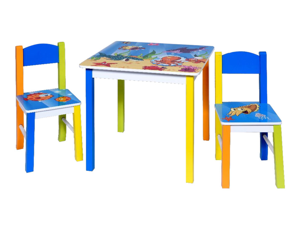 25030 - kids - table - chairs - F-653