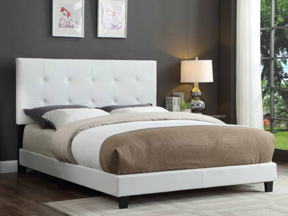 25048 - queen - bed - T2113 - white