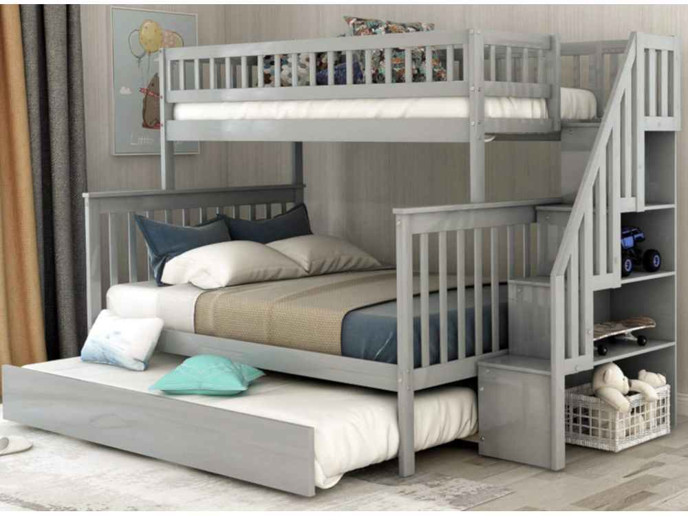 25118 - bunk - bed - T2594 - grey