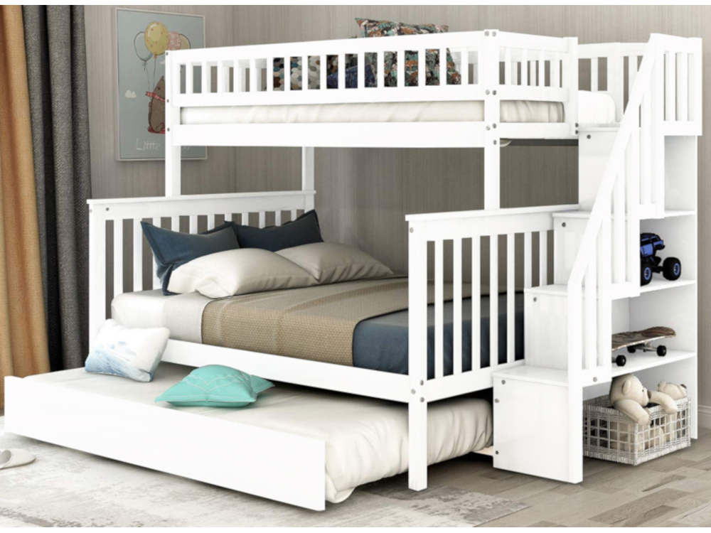25121 - bunk - bed - T2594 - white