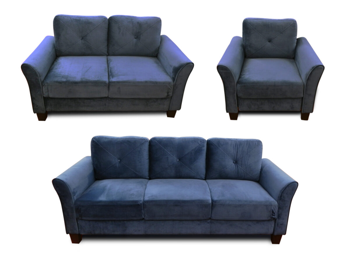 Velvet Sofa Set Nothin' Fancy Furniture Warehouse