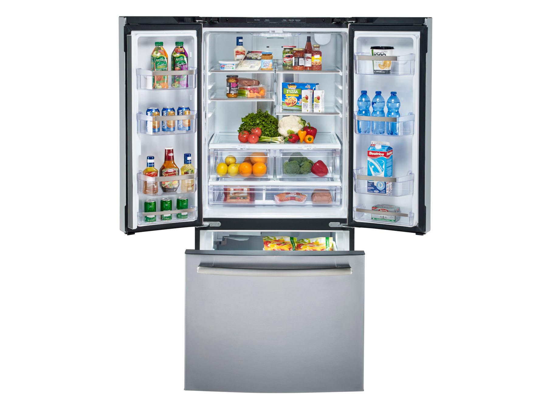 Stainless Fridge with Icemaker
