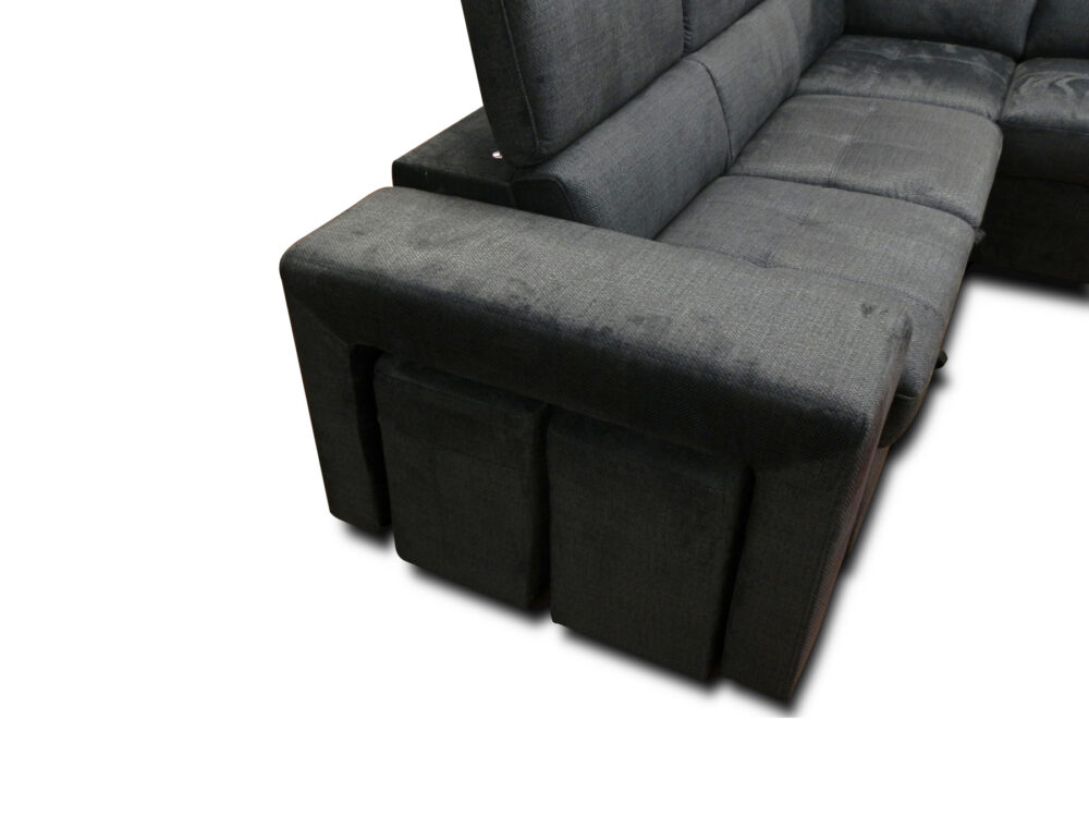 25425 - sectional - AMA-POS - foot - rests