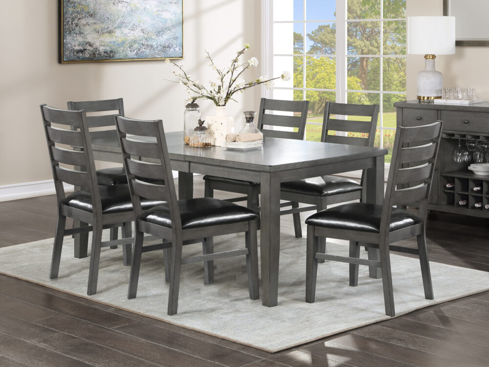 25494 - table - set - MAZIN-5567 - grey