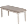 25498 - bench - MF-7412 - white
