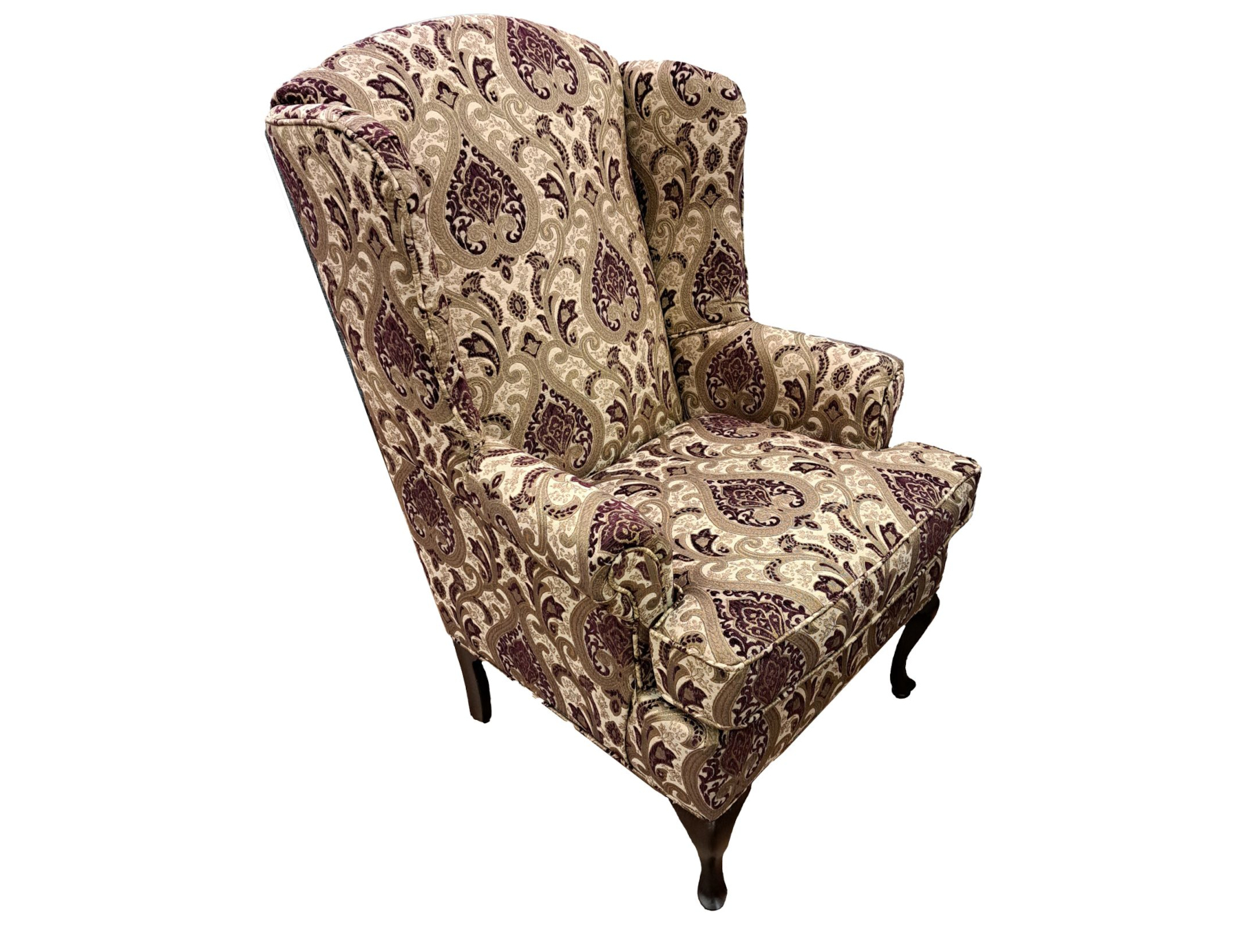 25657 - wing - back - chair - LH2200 - monti - christo - wine