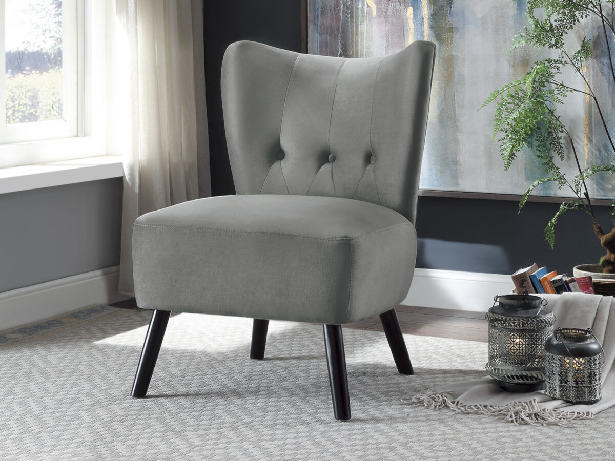 Accent Chair - Grey - Image