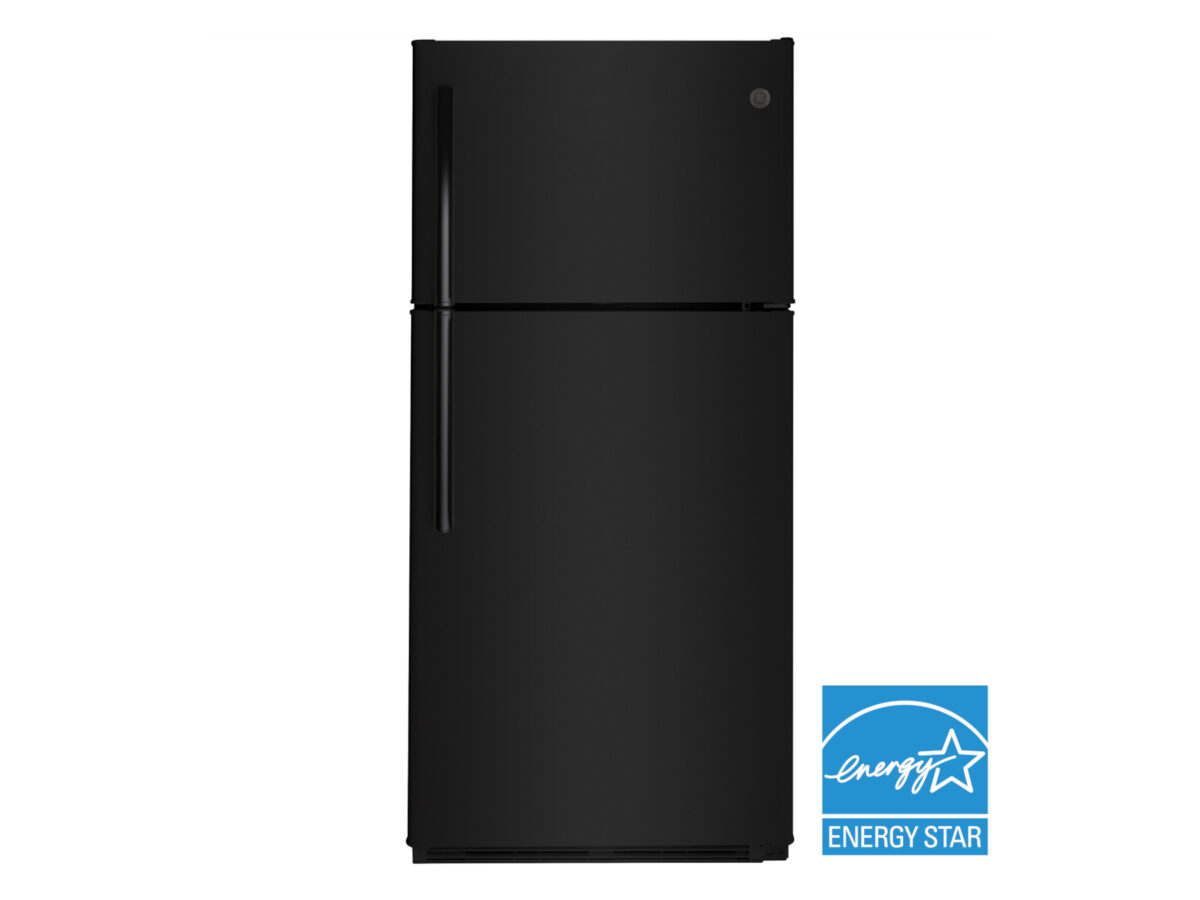 Black Top-Freezer Fridge | Nothin' Fancy Furniture Warehouse