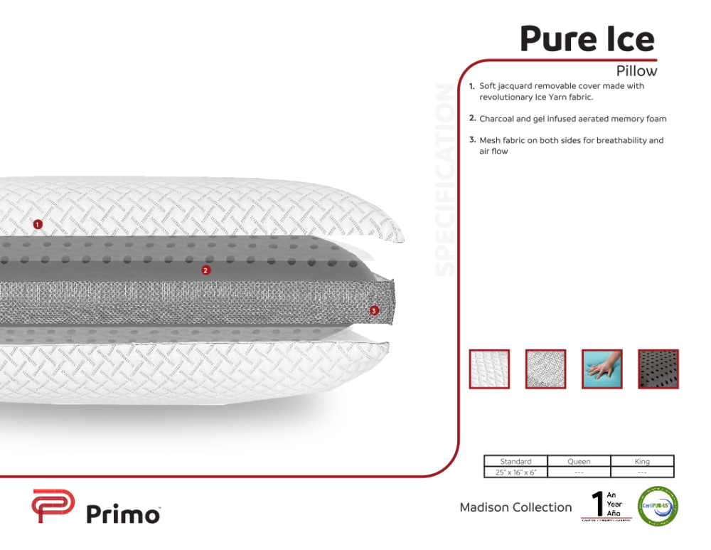 26337 - pillow - pure - ice - specs