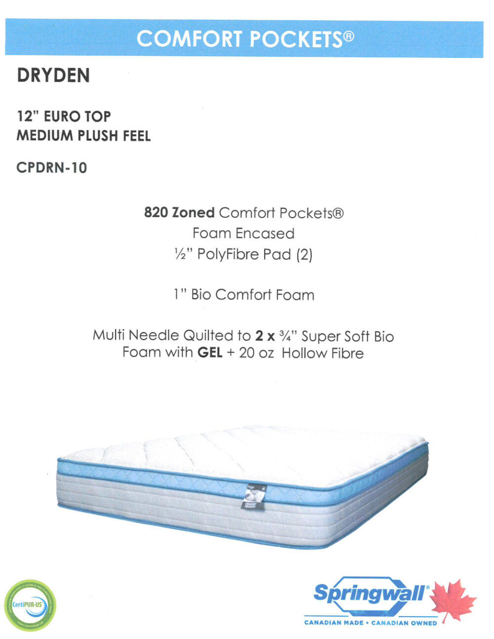 26562 - dryden - specs