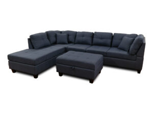 26599 - sectional - TF-1232 - with - ottoman
