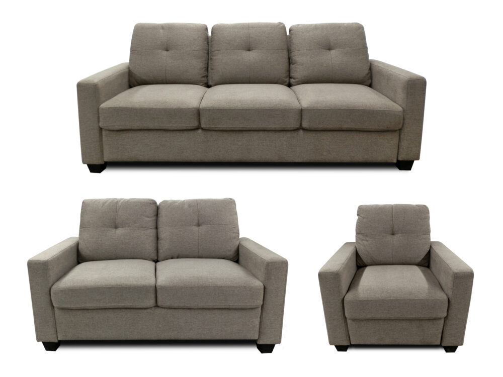 Sofa Set - Light Brown