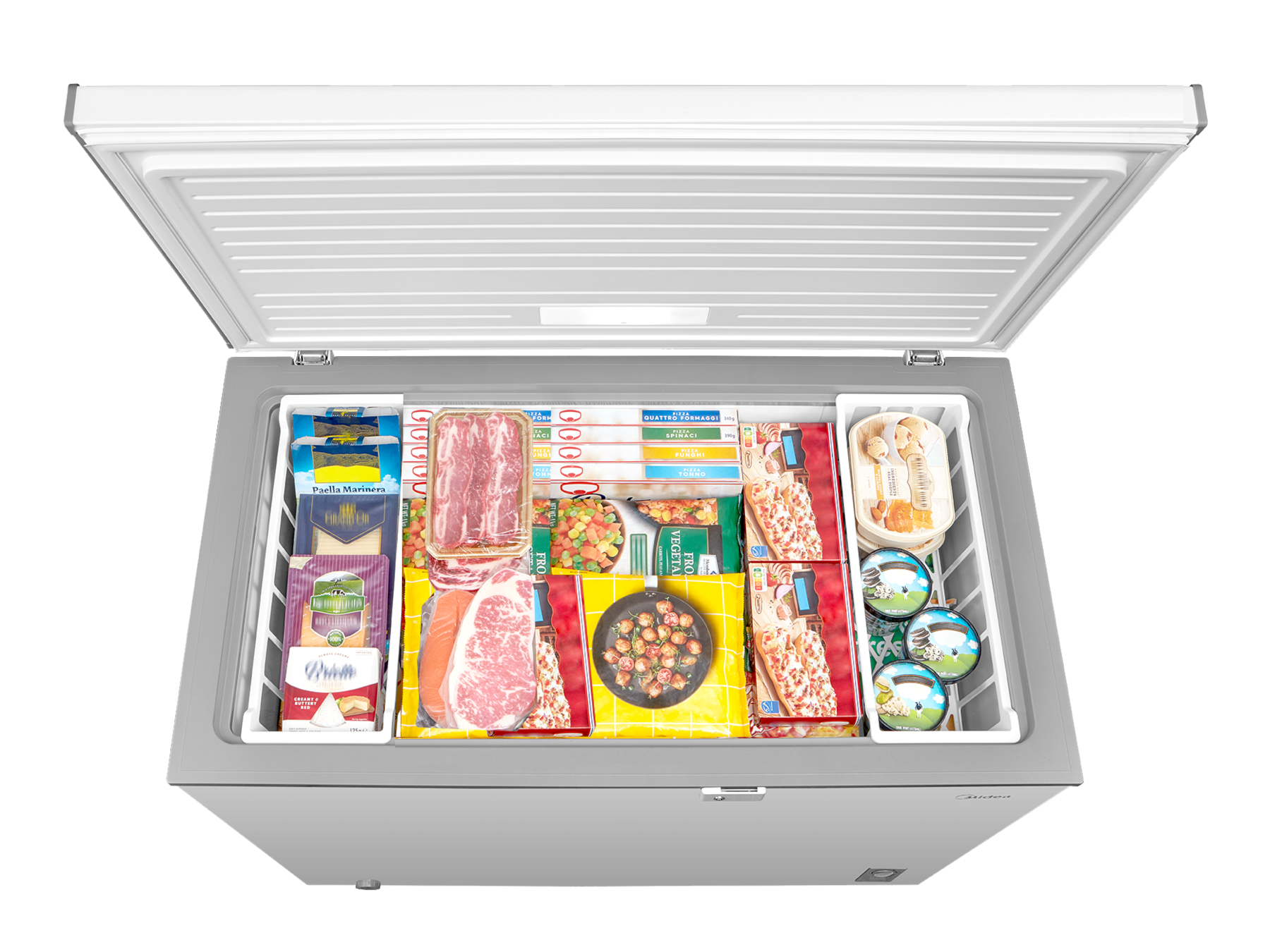 26790 - freezer - MRC10M4CWW - open - full 26790 - freezer - MRC10M4CWW - open - full