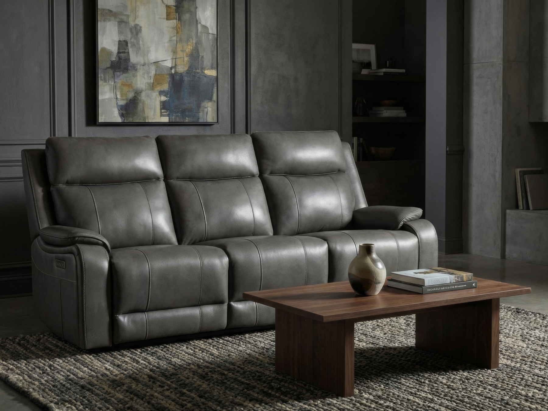 26896 - sofa - PR-BRINDLE - in - room
