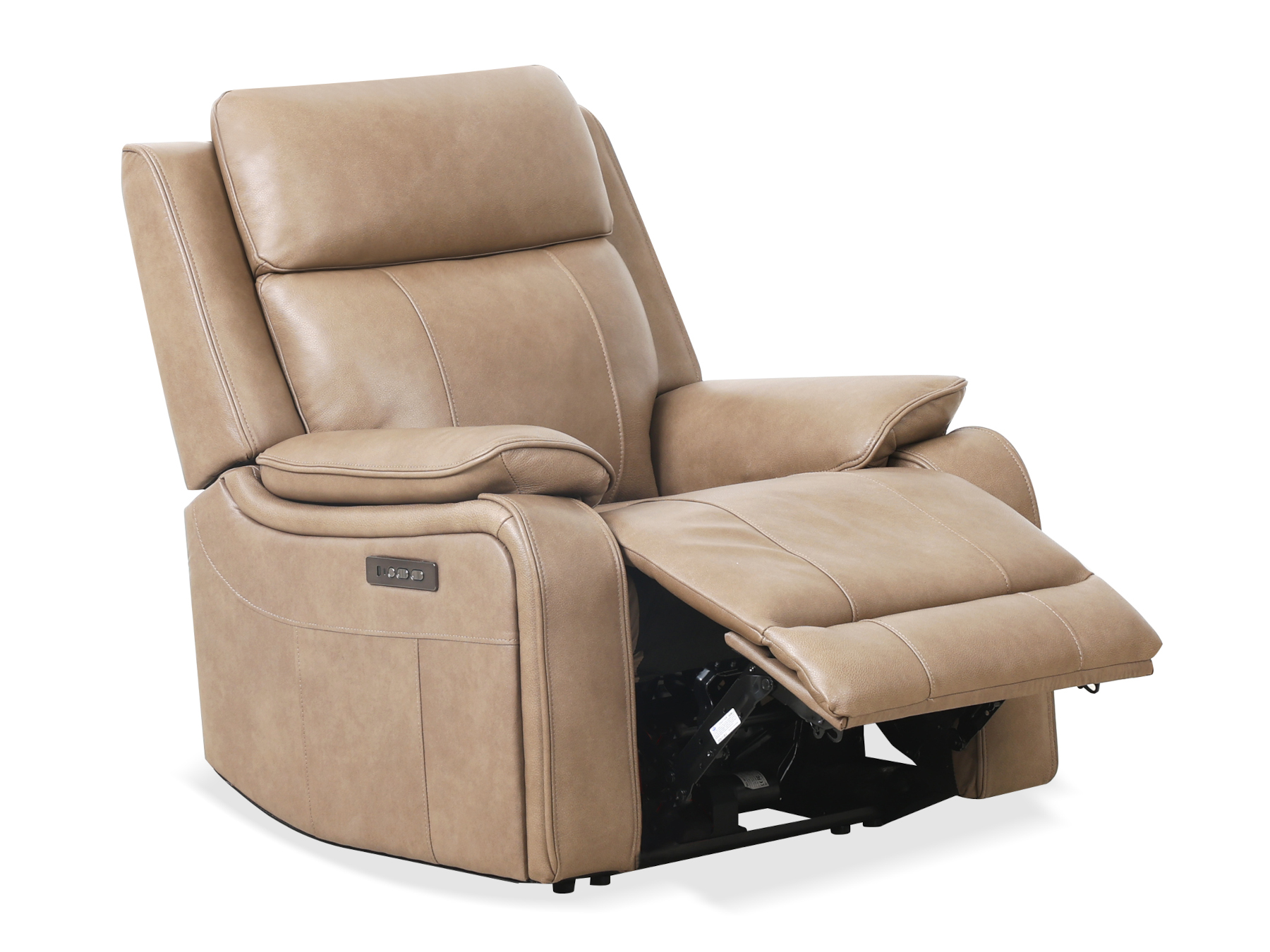 26901 - recliner - PR-BRINDLE - front - open 26901 - recliner - PR-BRINDLE - front - open
