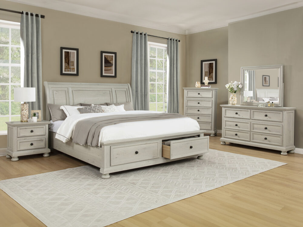 Queen Storage Bed - Image
