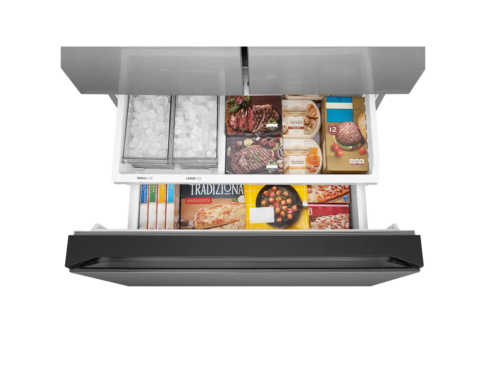 27003 - fridge - MRF2716BST - open - freezer 27003 - fridge - MRF2716BST - open - freezer