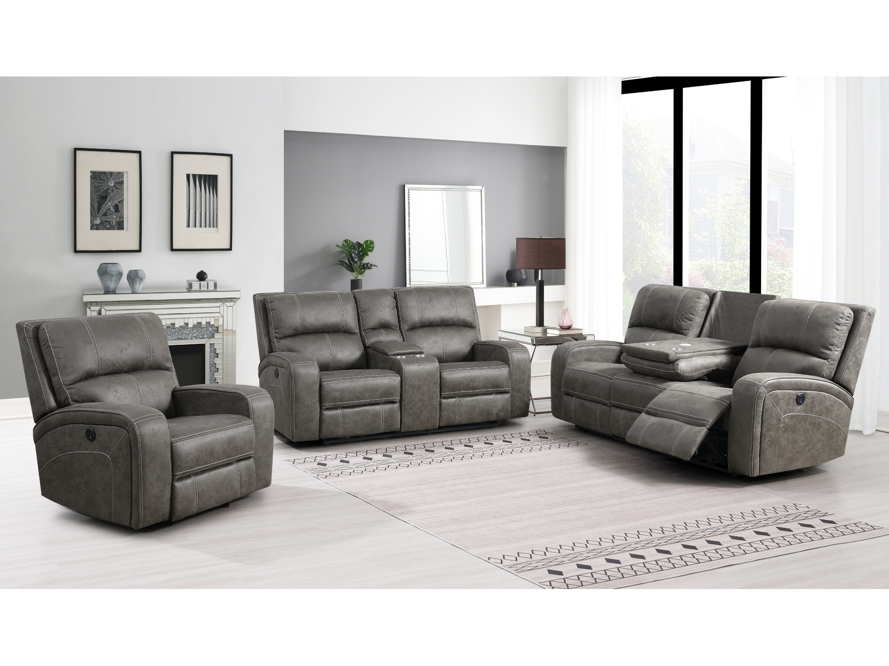 27053 - sofa - set - KF-PERTH