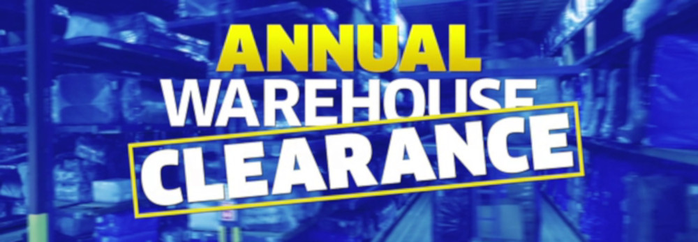 Annual Warehouse Clearance