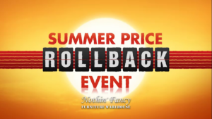 It's Your Nothin' Fancy Furniture Warehouse Summer Price Rollback Event